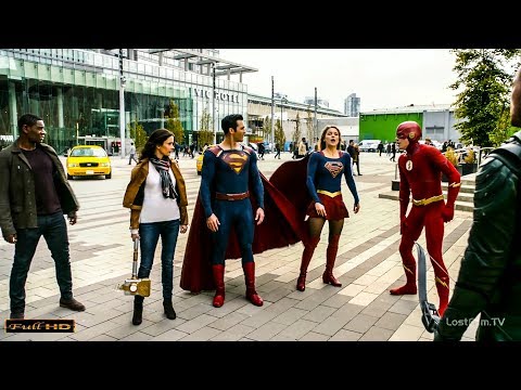 Супергерл в сериале флеш