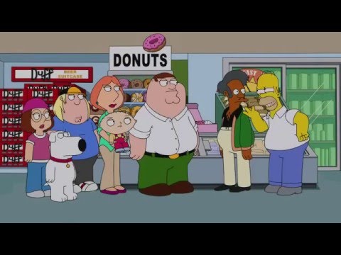 Серия симпсонов с гриффинами