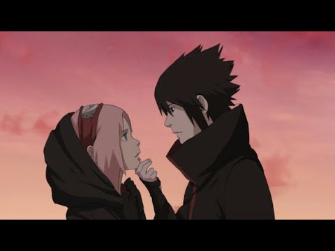 Сакура и саске поцелуй серия