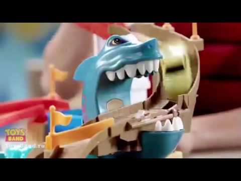 Набор hot wheels порт акул серия color shifters